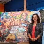 Municipalidad presenta mural de la Guerra Nacional en conmemoración del fallecimiento del General José Dolores Estrada