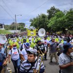 Mocito de Santo Domingo en procesión a las Sierritas de Managua