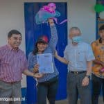 Novena vivienda digna construida en el barrio Alexis Argüello