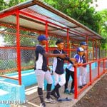 Barrio Georgino Andrade con campo deportivo multiuso rehabilitado