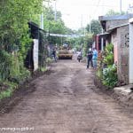 Avanza mejoramiento de calles en el barrio Carlos Núñez del Distrito VII