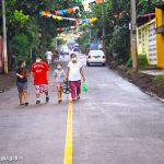 Pobladores de la I etapa del barrio Hialeah inauguran sus anheladas calles pavimentadas