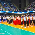 Inauguración de la XXI Copa Centroamericana Mayor Femenina de Voleibol Sala