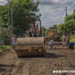 Avanzan obras de pavimentación de calles en barrios de Managua