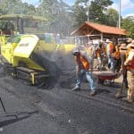 Comarcas Las Jagüitas gozará de 9 cuadras asfaltadas