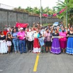 Inaugurado mejoramiento vial en la comarca Chiquilistagua