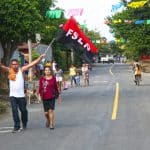 Barrio Naciones Unidas celebra 7 cuadras de revestimiento asfáltico