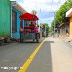 Más calles pavimentadas reciben 535 familias de Villa Austria
