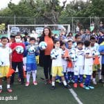 Academias de Fútbol renuevan material deportivo para los entrenamientos