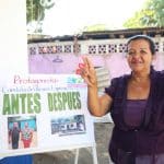 Trabajadora por cuenta propia recibe su nuevo hogar, digno y seguro