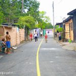 Pobladores del barrio Carlos Núñez celebran sus calles asfaltadas