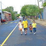 Barrio Santa Ana Sur recibe 4 cuadras totalmente nuevas