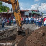 Autoridades capitalinas supervisan trabajos realizados en zonas afectadas por las lluvias