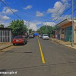 Pobladores del barrio Larreynaga satisfechos con sus nuevas calles pavimentadas