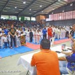 Inician competencias de karate en los Juegos Juveniles