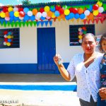 Familia de escasos recursos recibe con esperanzas su nueva vivienda digna