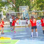Segundo encuentro del Campeonato de Voleibol Sala en los Juegos Juveniles