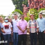 Comuna capitalina rinde homenaje al "Flaco Explosivo" Alexis Argüello