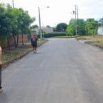 Revestimiento asfáltico en 3 cuadras del barrio Motastepe