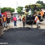 Autoridades edilicias visitan proyecto de mejoramiento vial en el barrio Adolfo Reyes