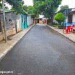 Obras de vialidad llevan progreso a familias del barrio Domitila Lugo