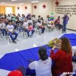 Jóvenes Líderes y Movimientos Juveniles de los distritos IV, V y VI presentes en la exposición del Plan Managua 2023-2027