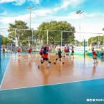 Final de la competencia de Voleibol Sala en los Juegos Juveniles