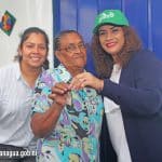 Programa de Vivienda Digna construye de emergencia casa a madre de la tercera edad en el Distrito IV