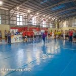Disciplina de Balonmano en acción en los Juegos Juveniles