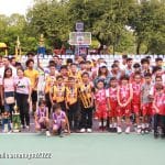 Premiación de los Campeones del Torneo de Baloncesto en los Juegos Juveniles