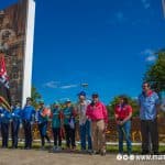 Autoridades municipales rinden homenaje al grande Roberto Clemente