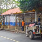 Inicia Plan Especial de mejoras a paradas de buses en la capital