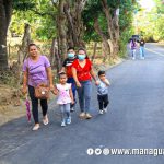 Pobladores de la comarca Los Membreños felices con sus 11 cuadras nuevas