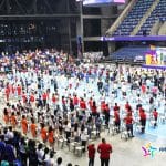 Autoridades municipales inauguran los Juegos Juveniles en su tercera edición