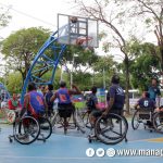 Intensa Jornada de Baloncesto sobre sillas de ruedas se disfrutó en la capital