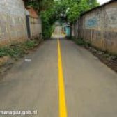 Pobladores del barrio 30 de Mayo comparten la alegría por sus nuevas vías de acceso