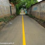 Pobladores del barrio 30 de Mayo comparten la alegría por sus nuevas vías de acceso