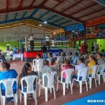 Academias de la municipalidad participan en exitosa velada boxística