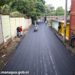 Autoridades capitalinas supervisan obra de mejoramiento vial en Villa Cuba