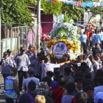 Cientos de capitalinos participan en las actividades programadas en la víspera del 10 de agosto