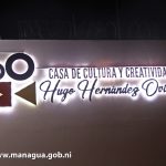 Managua ya cuenta con la Casa de Cultura y Creatividad Hugo Hernández Oviedo