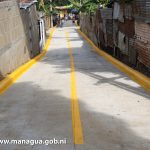 Pobladores del barrio Carlos Fonseca disfrutan de 6 cuadras nuevas, modernas y seguras