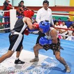 Juegos Juveniles realiza velada de boxeo en el gimnasio Roger Deshon