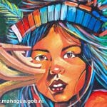 Talentosos estudiantes realizan exposición artística en pintura y dibujo