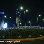 Monumento al Gran Héroe Nacional, General de Hombres y Mujeres Libres Augusto C. Sandino y Blanca Estela Araúz Pineda