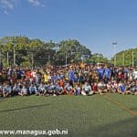 Regresan las prácticas de fútbol a los campos deportivos de Managua