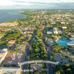 Autoridades del Buen Gobierno develan placa con el nombramiento de Pista Gaza