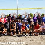 Jóvenes de la capital participan en Festival de Voleibol Playa