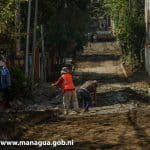 Revestimiento de 10 calles llevará prosperidad a familias del barrio Solidaridad del Distrito III