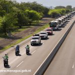 Llega Tercera Flota de Buses de la República Popular China